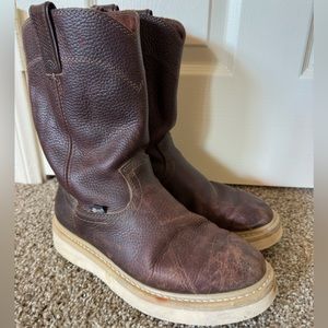 Justin Axe 10” Wedge work boot